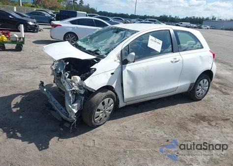 2011 Toyota Yaris z USA, uszkodzony, nr VIN JTDJT4K38B5329271